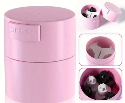 Lash glue container