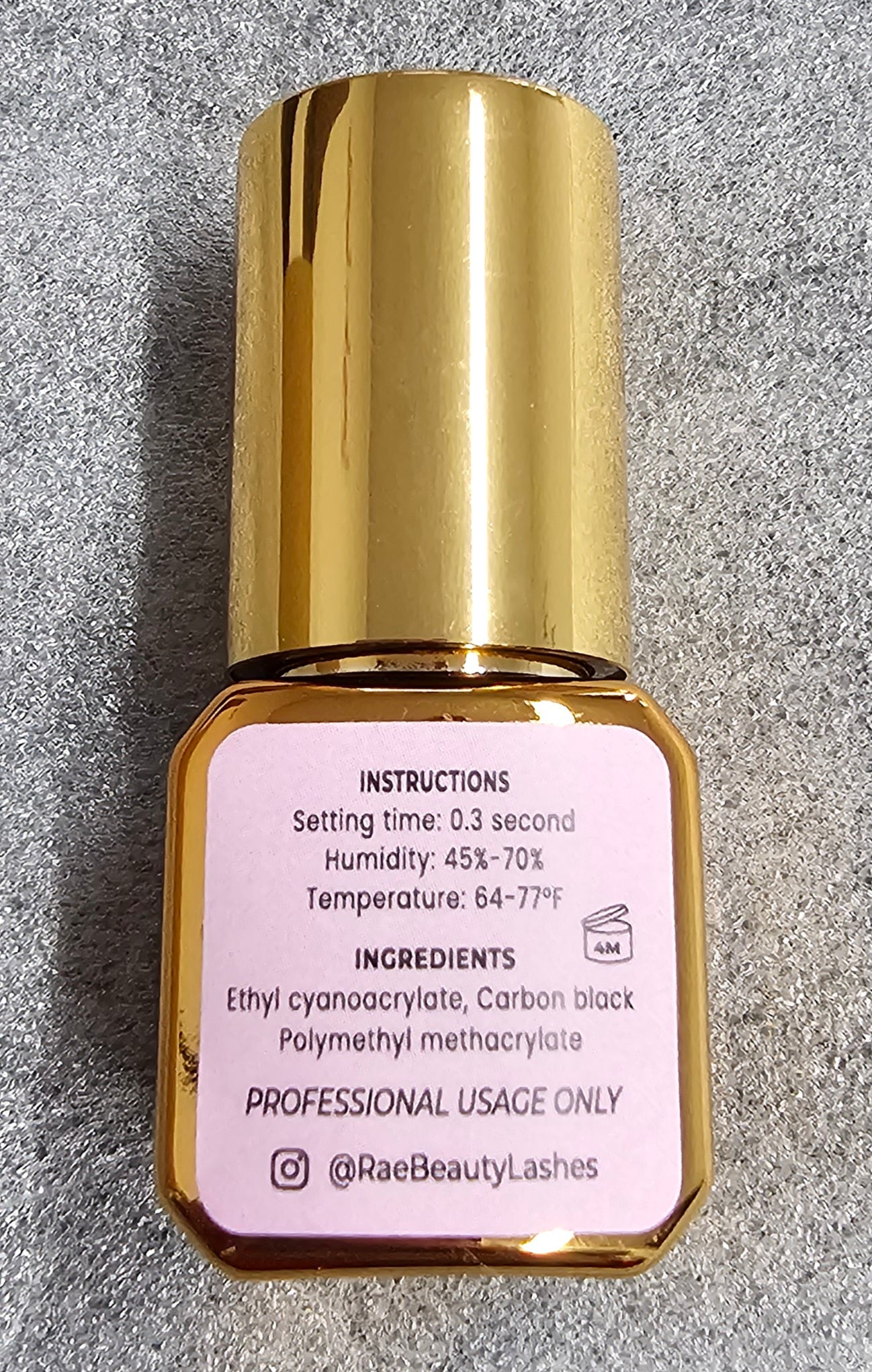 0.3 second Lash Adhesive 5ml